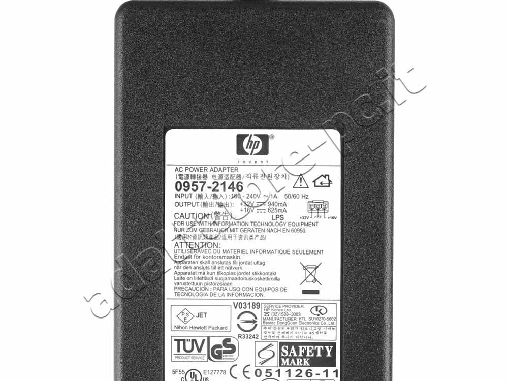 Originale Alimentatore Adattatore per HP Photosmart C5280 Printer+cavo