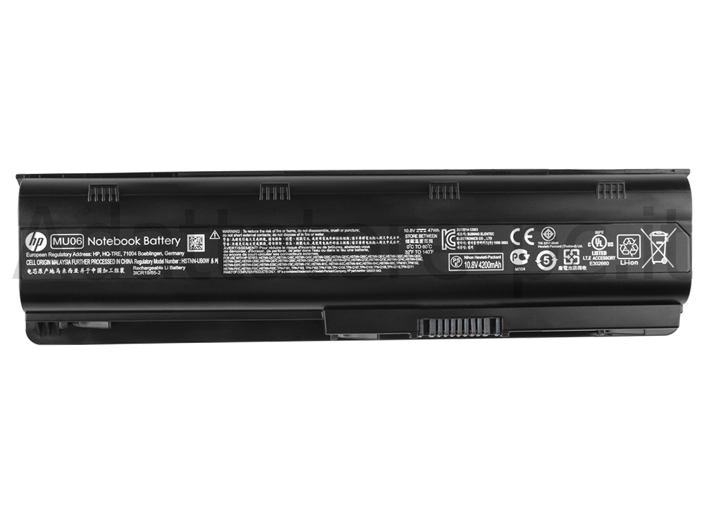 6Cell Batteria HP 2000z-2A00 CTO 2000-2B20NR 2000-2b00 2000t-2b00