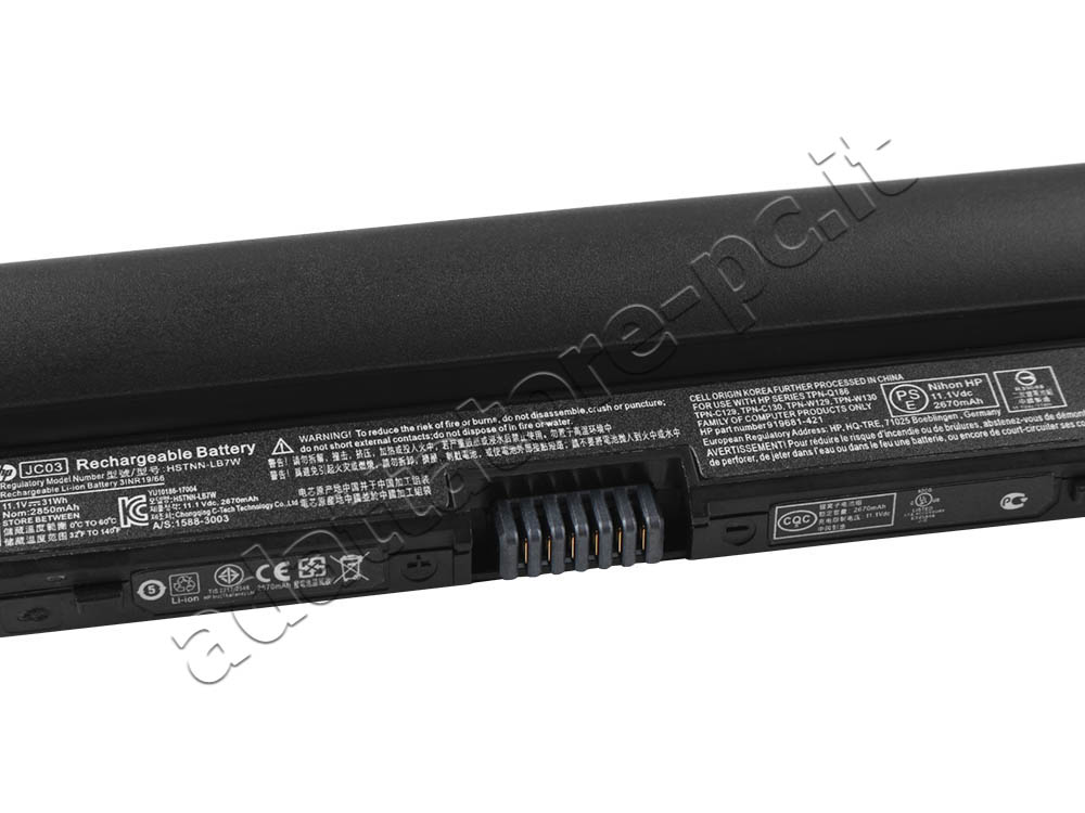 Originale HP 15-bs020cy 15-bs513nl Batteria 31Wh 2850mAh