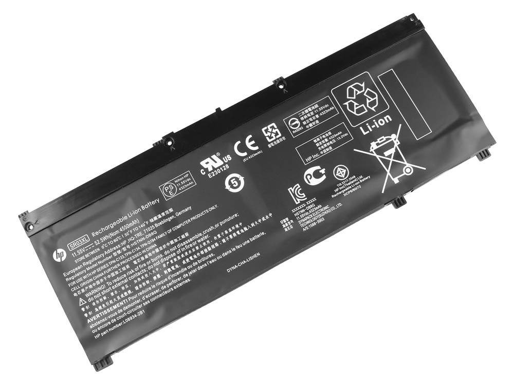 Originale 52.5Wh 3-Cell Batteria per HP L08855-855 SR03052XL SR03XL