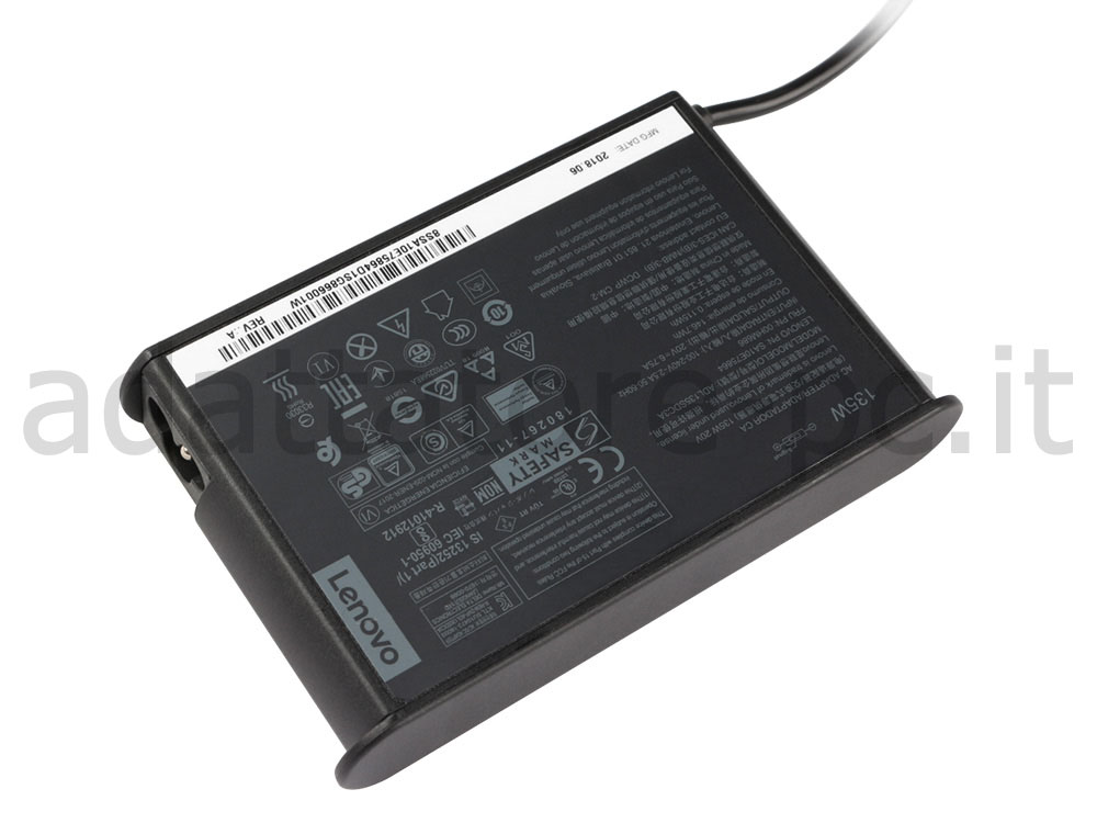Originale 135W Lenovo ThinkCentre M720q 10T9 Sottile Alimentatore + Cavo