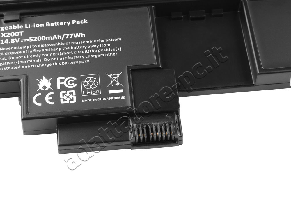 Originale Lenovo 42T4564 Batteria 66.2Wh 4600mAh