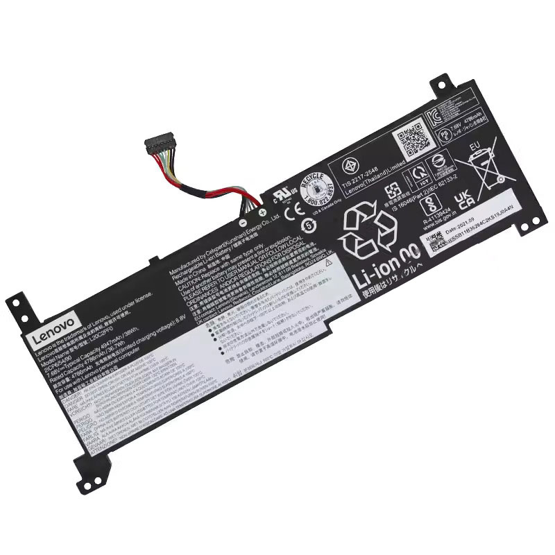 Originale 4947mAh 38Wh Lenovo IdeaPad 3-15ALC6 82MF Serie Batteria