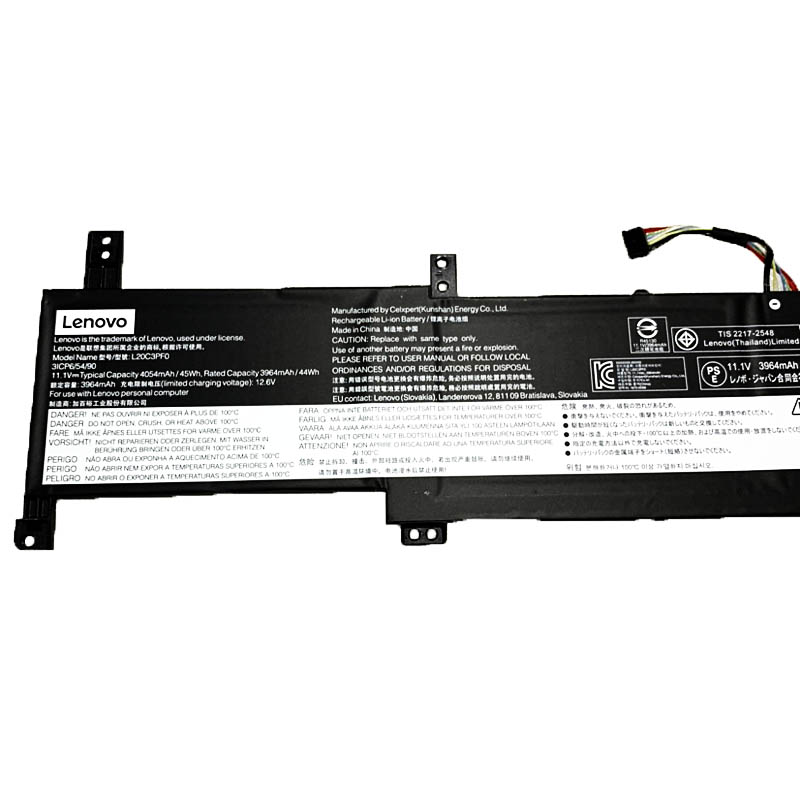 Originale 4054mAh 45Wh 3-Cell Lenovo IdeaPad 3 15ALC6 82KU Batteria