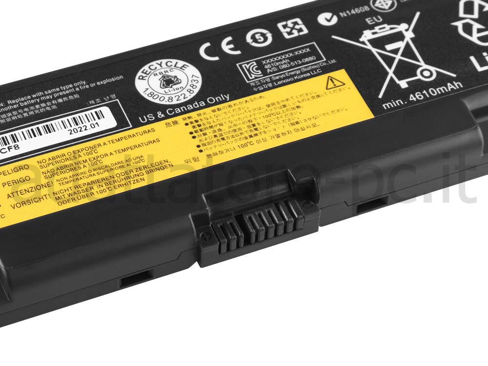 Batteria Lenovo 45N1159 57whr 5200mah