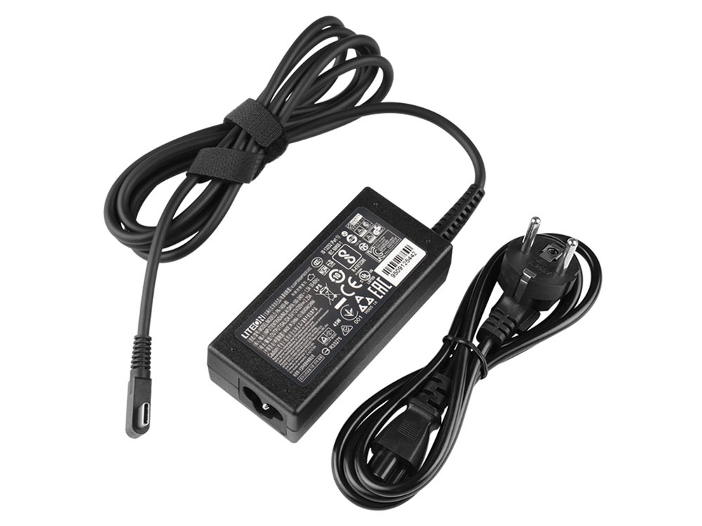 45W USB-C Acer Aspire R7-372T-54LT R7-372T-54TM Alimentatore