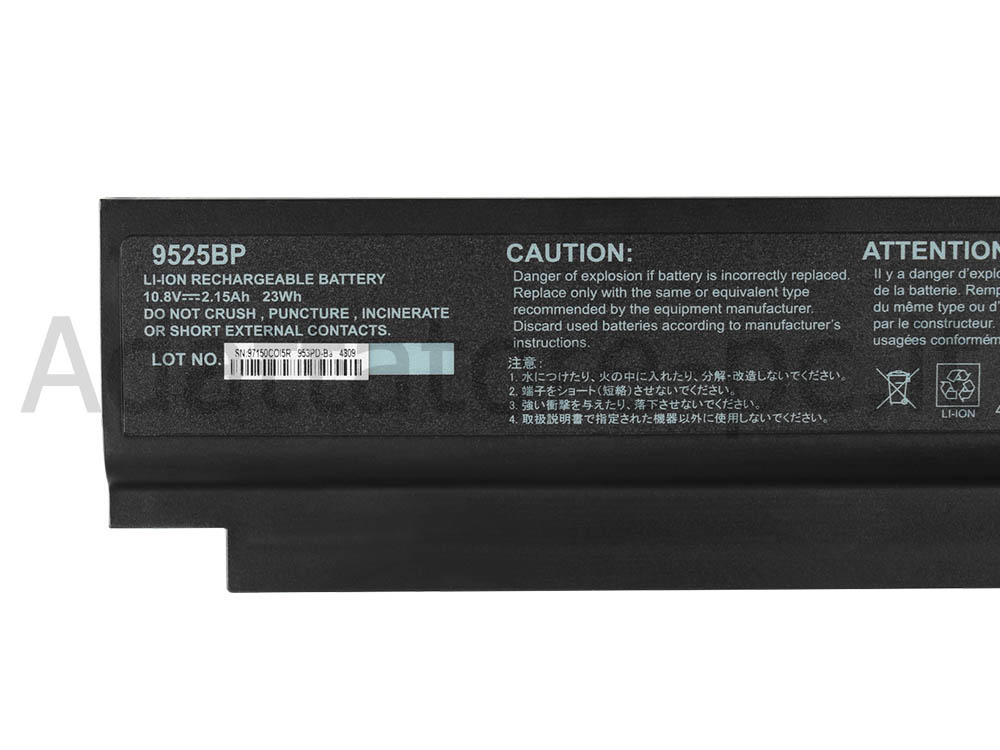 Originale Medion 441825900006 Batteria 23Wh 2150mAh