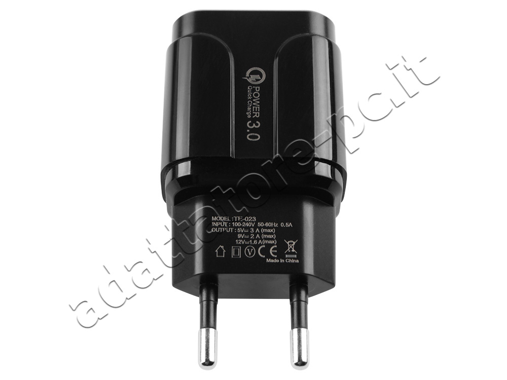 18W USB-C TYPE-C QC3.0 Acer Chromebook Tab 10 Adattatore