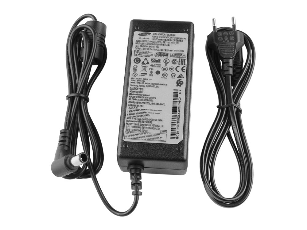 Originale Alimentatore Adattatore Samsung J400D Smart TV 48W + Cavo