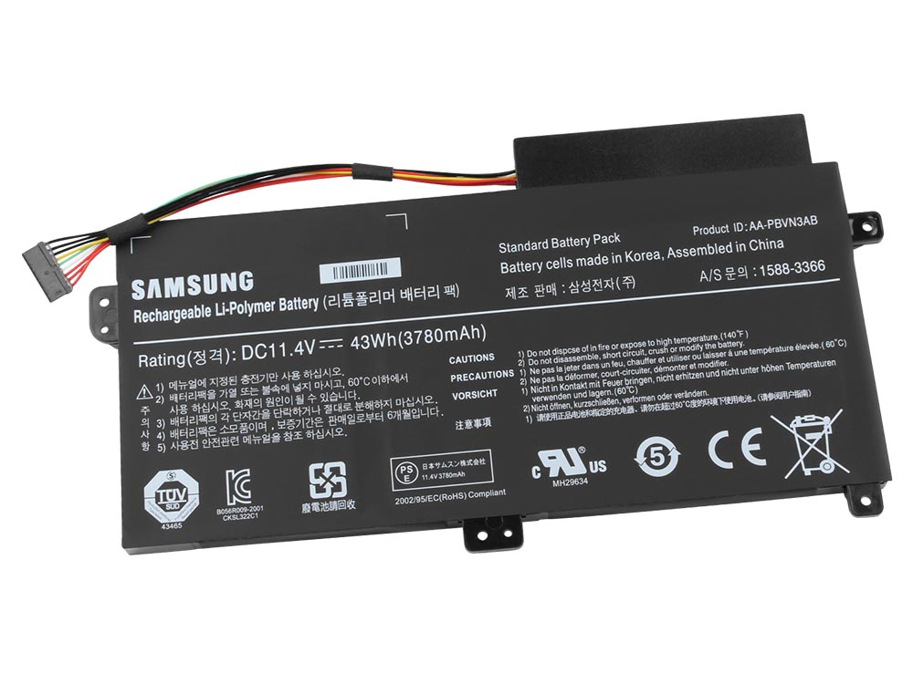 Originale 43Wh Batteria Samsung Series 3 370R4E NP370R4E 15.6-inch
