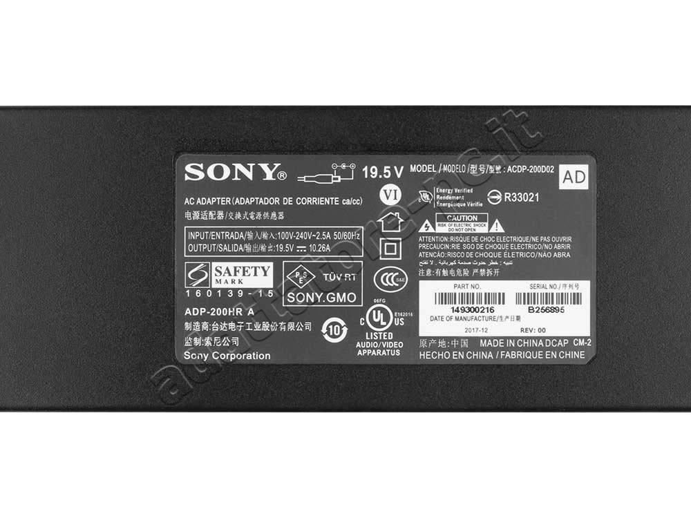Originale 200W Sony KD-55XE9005 KD55XE9005 Alimentatore Adattatore