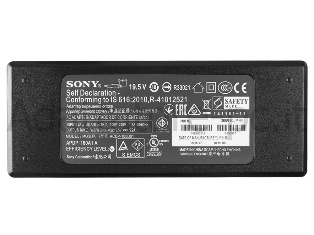 Originale 101W Sony KDL-40R483B KDL40R483B Alimentatore + Cavo