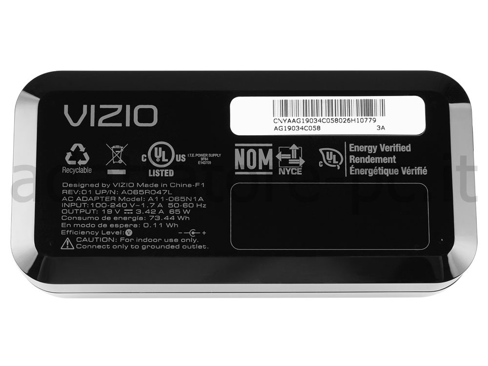 65W Medion Akoya E15303 (MD62192) Alimentatore Adattatore + Cavo